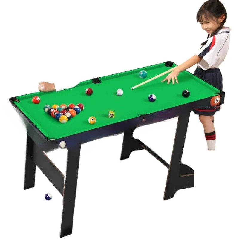 

Children's pool table family parent-child indoor small folding