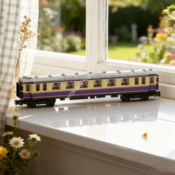 1246pcs MOC Historical Rheingold Class Passenger Model Building Blocks Assemble Christmas Gift DIY Toy Creative Kids Birthday