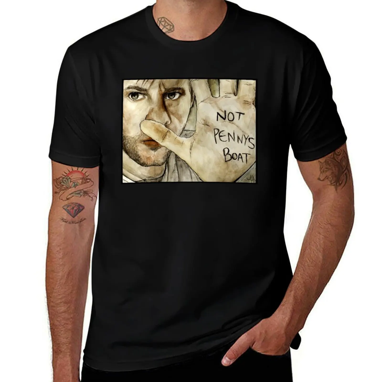 

Not Pennys Boat T-Shirt t shirt man cotton graphic t shirts for man cotton t shirt pack T-Shirt