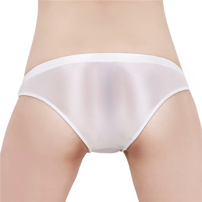 9 color style Smooth Shiny Sexy Unisexy Men and Women Hot Briefs Underwear One Piece Large Size Panties