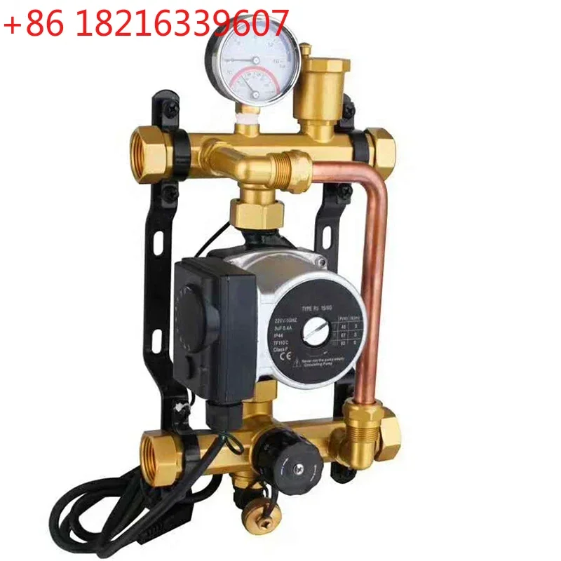 YAO DF-1009 Under Flooring Heating Hot And Cold Water Circulation Pump Underfloor  Manifold System 0-90℃ Heating Device Mixing V