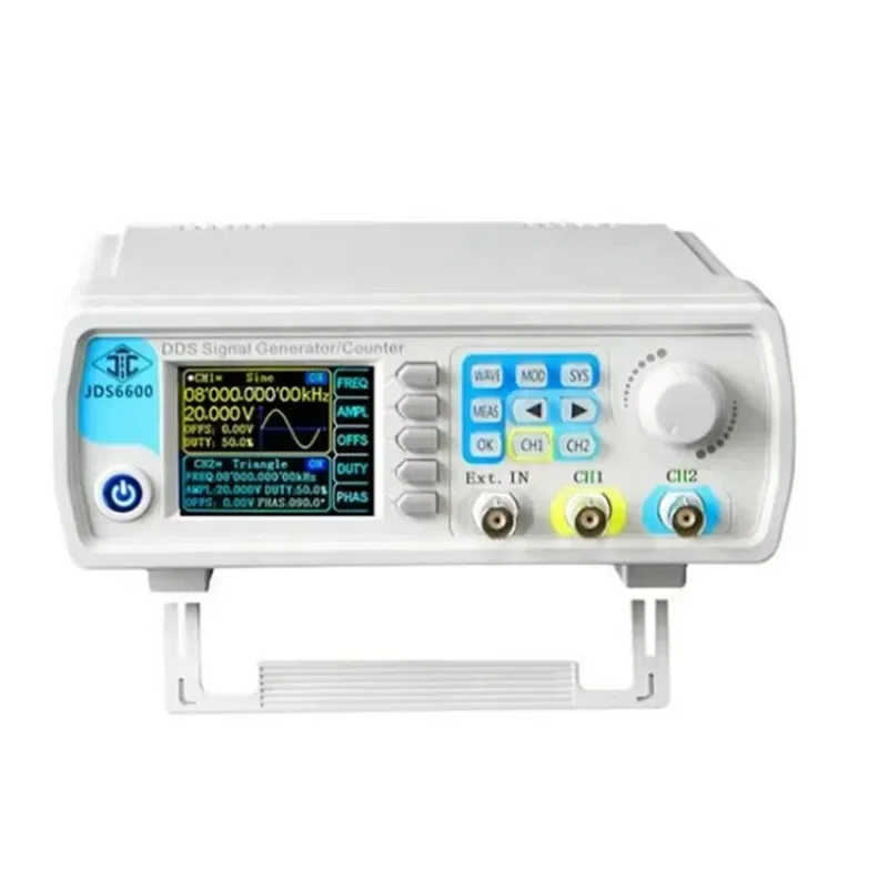 2026//JDS6600 Series Digital Control Dual-channel DDS Function Signal Generator Module Source Frequency Meter Counter Generator