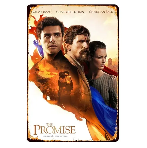 The Promise Movie Metal Poster - Collectable Tin Sign 20x30cm