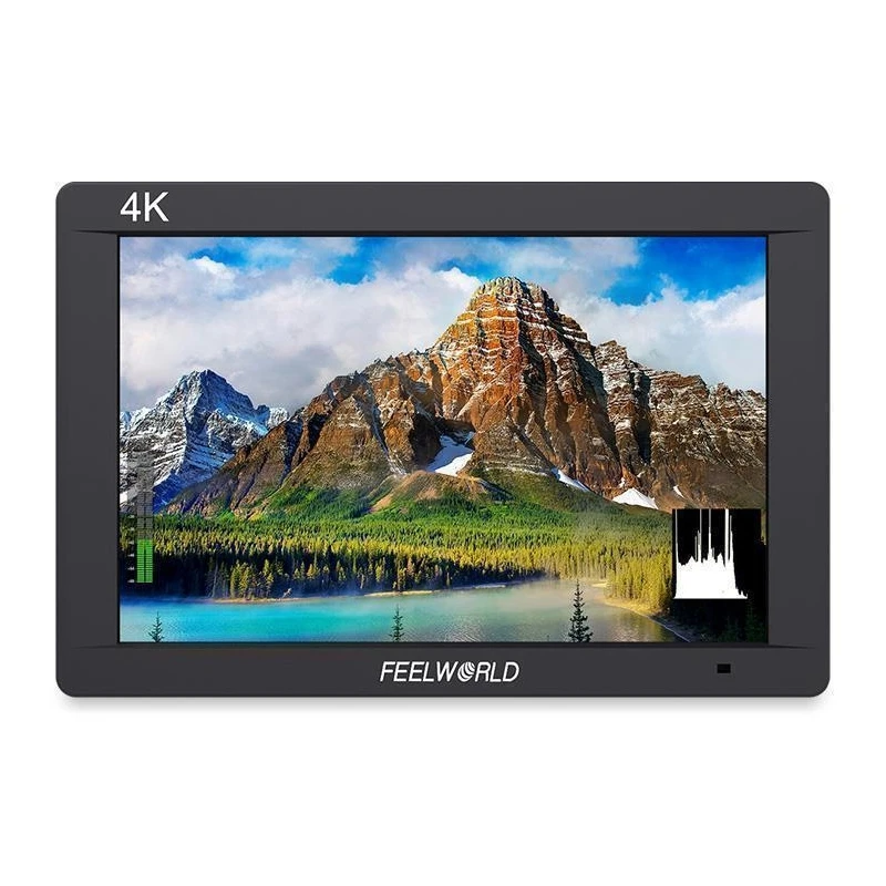 

Portable FEELWORLD 7 Inch IPS Screen 4K Camera DSLR Field 1920x1200 With Headphone Jack Speaker Output