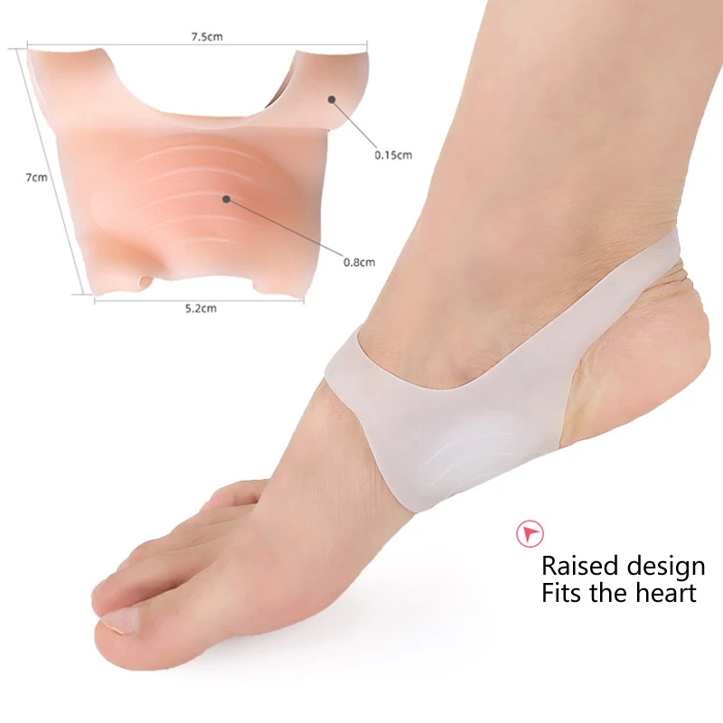 Tcare O-type Foot Correction Insoles Pads No Slip Shoes for Men and Women Silicone Orthopedic Insoles Foot Care Tool Pain Relief