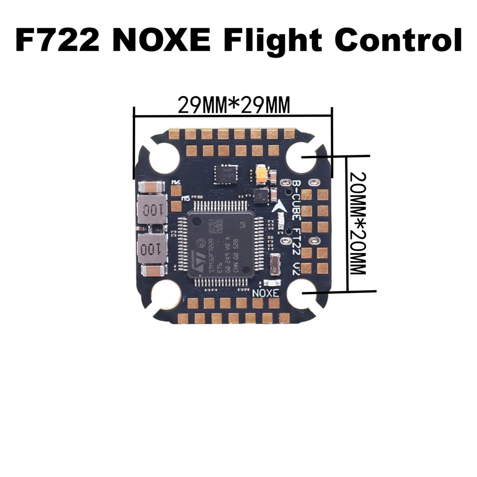 Bo Cube F722 NOXE FC ICM-42688-P 3-6S STM32 TYPE-C