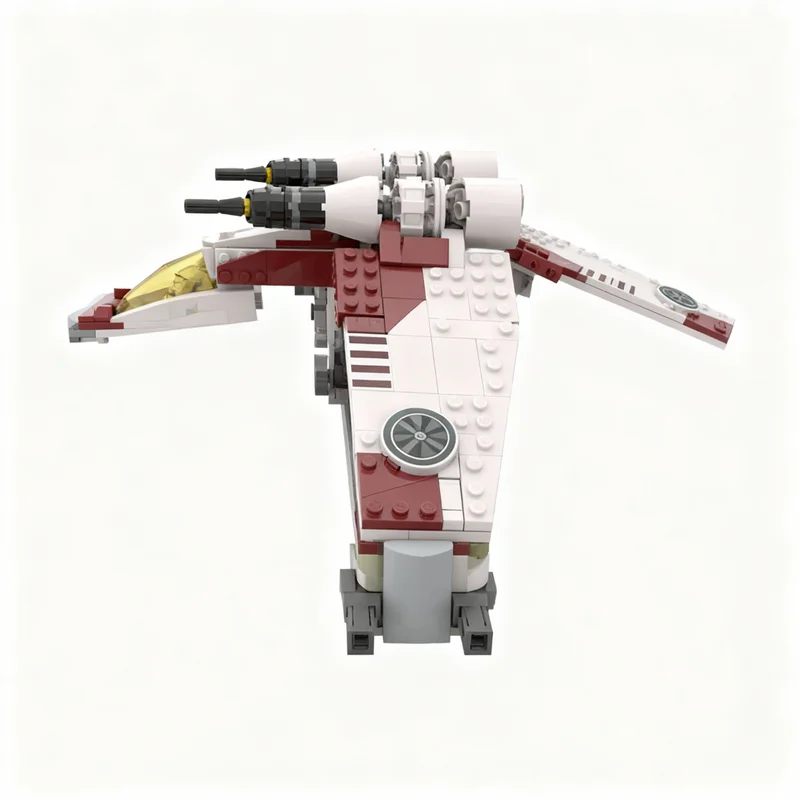 

433pcs MOC Republic Gunship LAAT I Alternate Build V 19 Torrent Starfighter Star Battle Model Building Blocks Architecture Toys