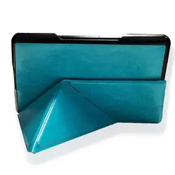 Funda Kindle 5/4 tipo libro PU multiángulo a prueba golpes