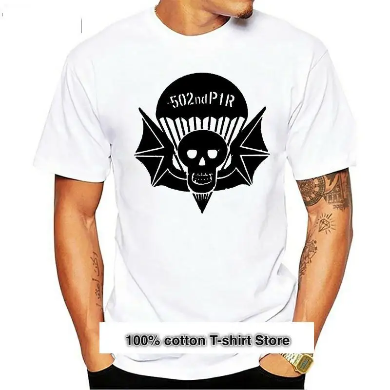 wa Normandia para hombre, camiseta 502nd, PIR, d-day, ww2, aerotransportada, verano, gran oferta, 2024
