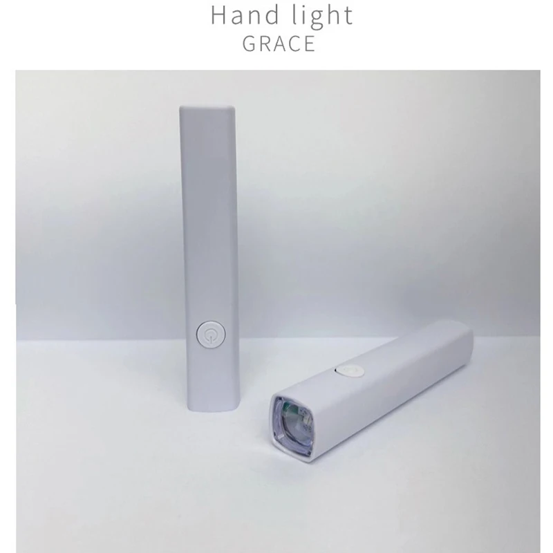 แบบพกพามินิเล็บโคมไฟเครื่องเป่าปากกา UV LED เจล Polish Curing เจลทั้งหมดเครื่องมือ Cabin Single Finger ไฟฉายเล็บอุปกรณ์ศิลปะ