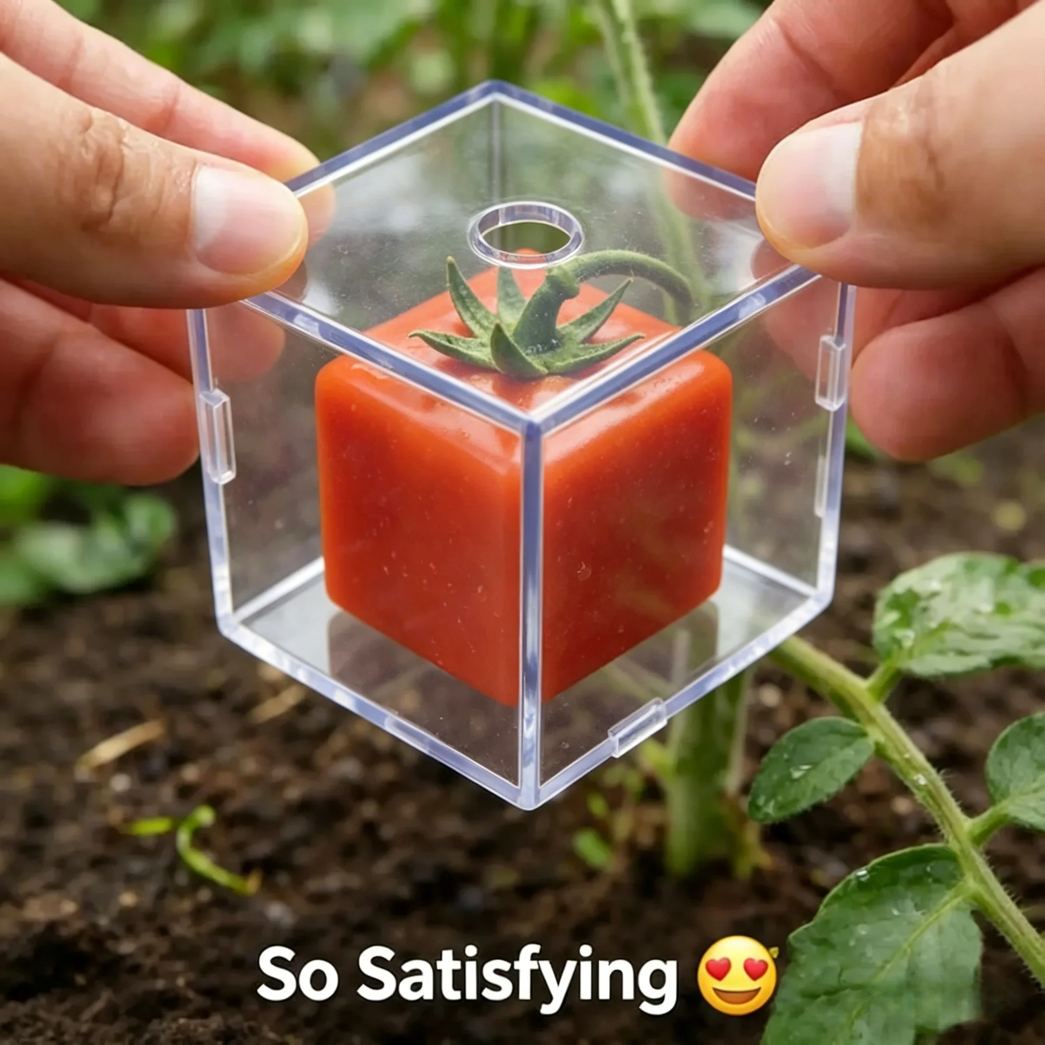 Molds for Cultivating Uniquely Shaped Fruits—Designed to Create Distinctive Shapes for a Variety of Fruits, Including Strawberri