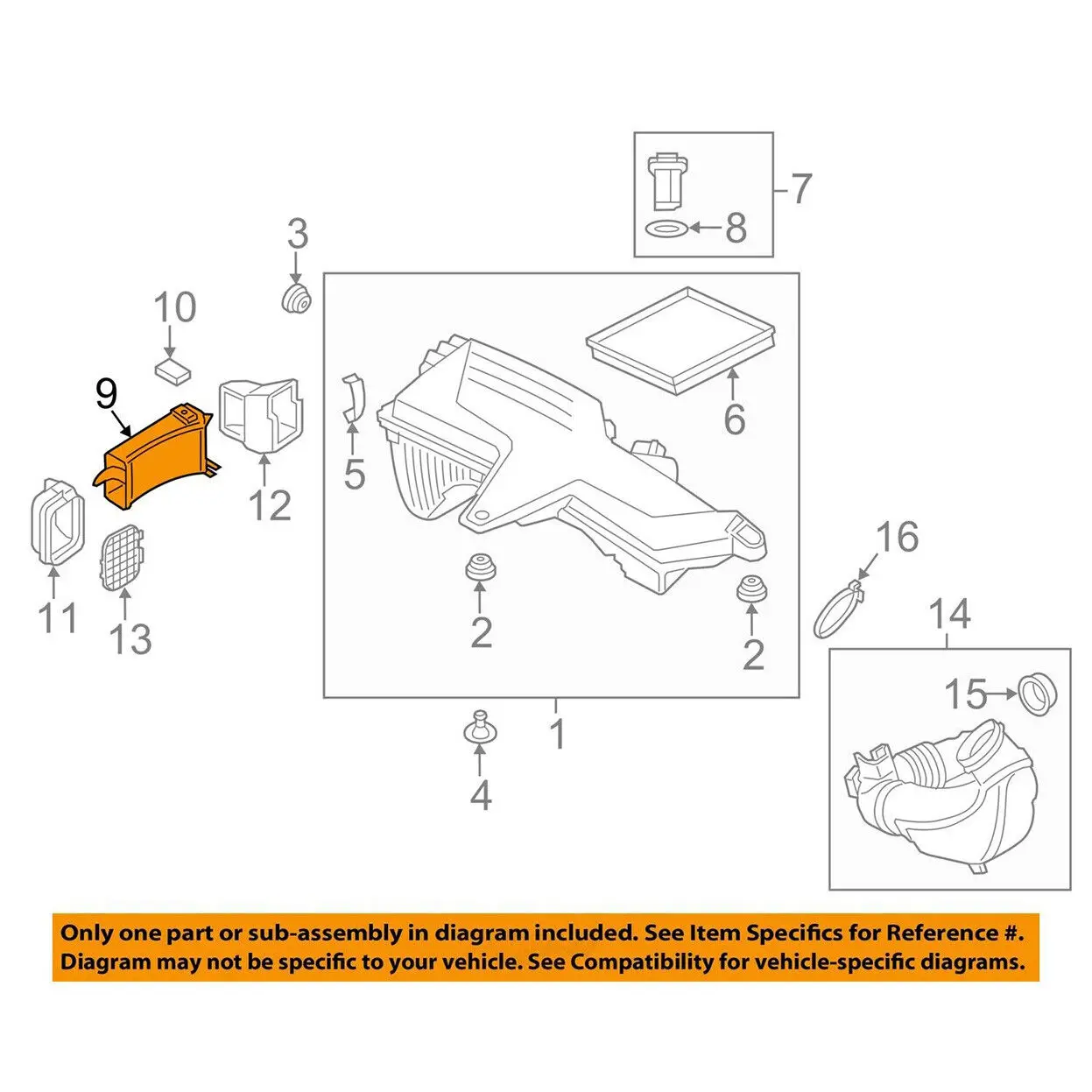 Air Intake Duct For BMW 1 2 3 4 Series F20 F21 F30 F31 F36 Induction Intake Pipeline Black Intake Pipe Car Air Enter Device