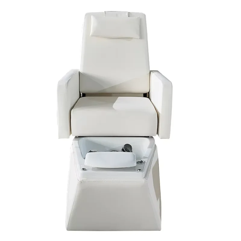 

Hot Selling Pedicure Chair Electric Adjustment With Light Support Custom Color LOGO Beauty Salon Special