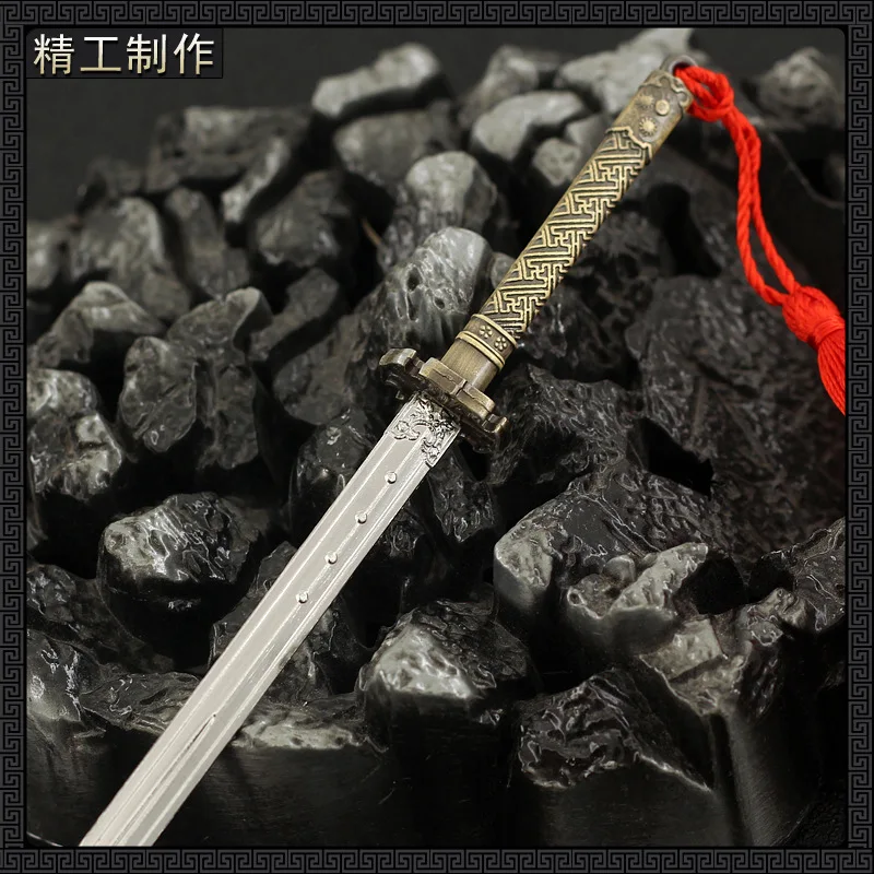 22cm Alloy Letter Opener Sword Open Letter Envelop Paper Cutter Gift For Man Vintage Desk Decoration Mini Sword Model