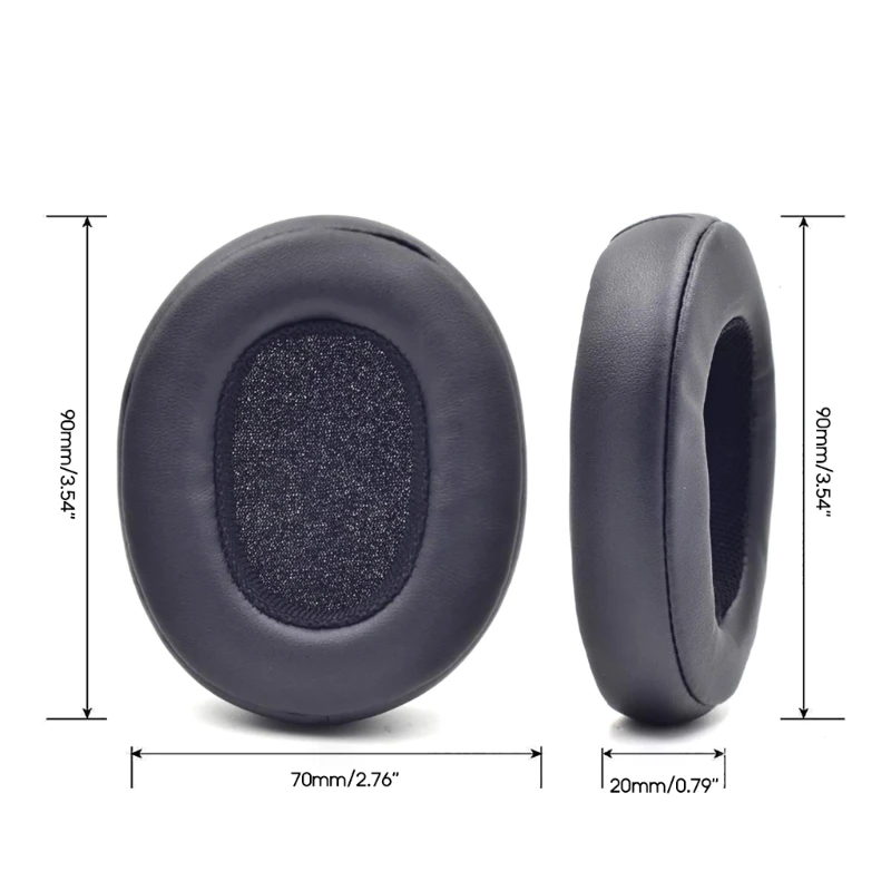 Soft Protein Ear Pads para fone de ouvido, almofadas de substituição para Skullcandy Crusher, Hesh 3, 3.0, Hesh3 Venue, Wireless, Earpads mangas