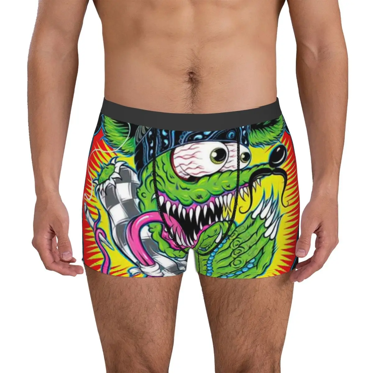 

The Rat Fink Underpants Cotton Panties Men's Underwear Ventilate Shorts