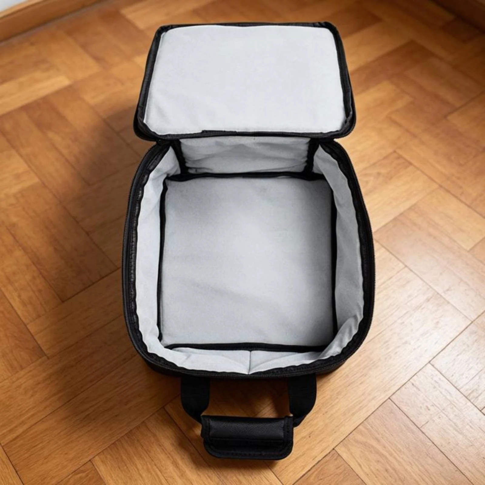 

Safety Helmet Tester Case Wear-Resistant Helmet Tester Bag Equipment Storage Padded Easy to Carry for Factory
