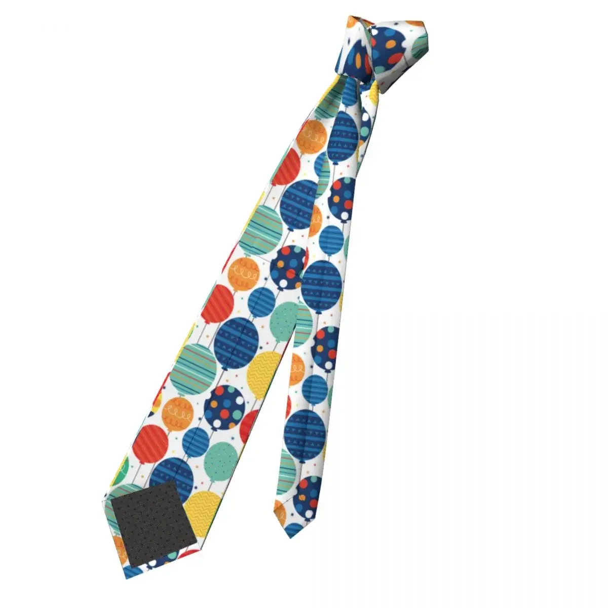 Colorful Decorative Balloon Unisex Neckties Casual Polyester 8 cm Narrow Neck Tie for Men Daily Wear Gravatas Gift