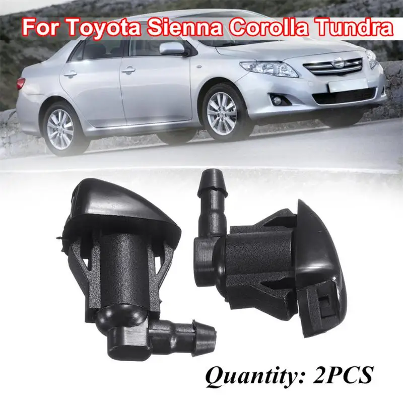 New Car Front Windshield Water Spray Wiper Nozzle 85381-AE020 For E120 Corolla Camry Sienna Avensis T25 Corsa XV30 Hilux