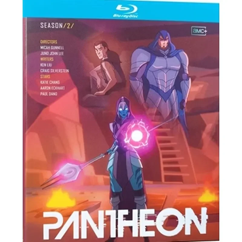 

BD Blu-ray High Definition Animation Pantheon Seasons 1–2 Complete Series 4-Disc Box Set
