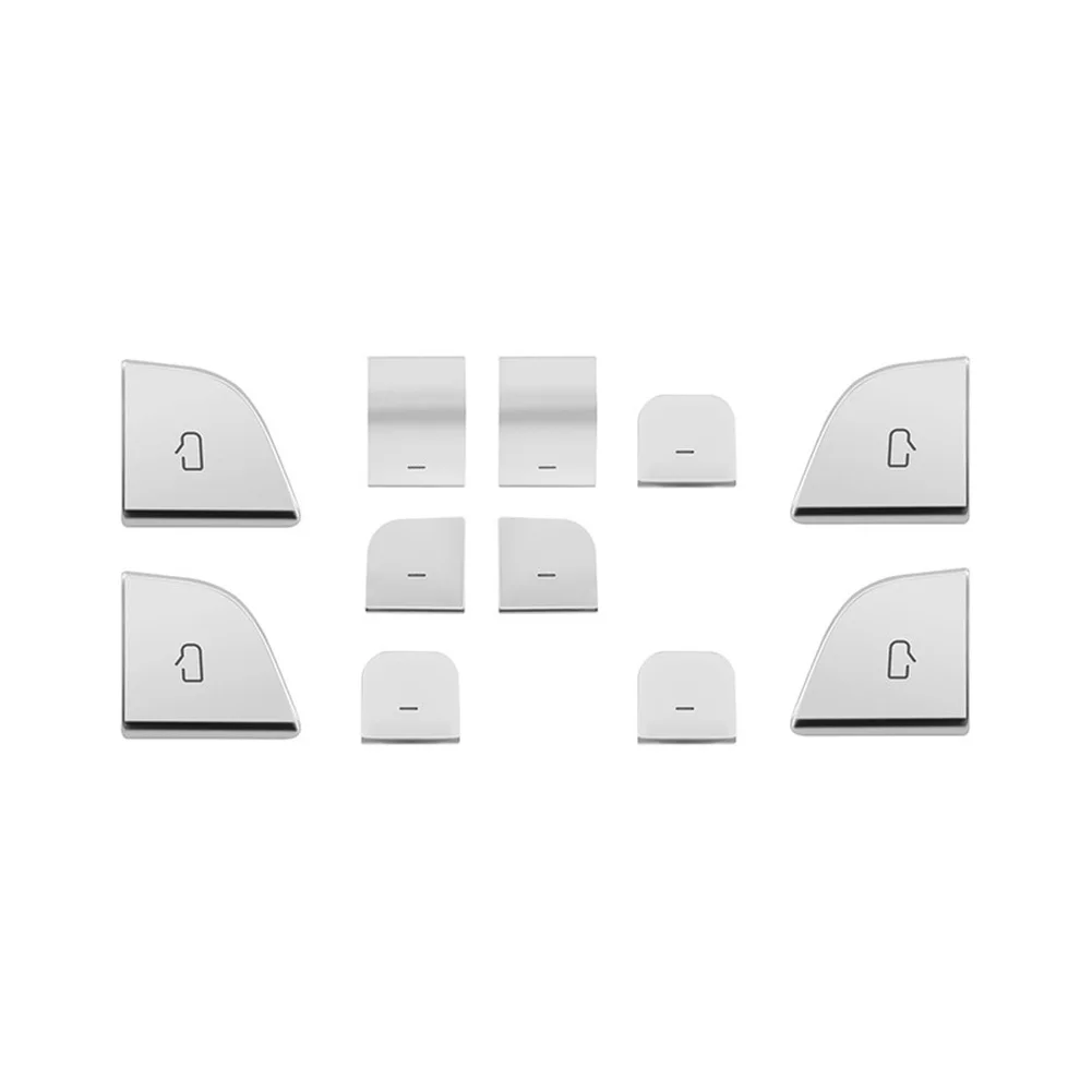 

Car Window Switch Sticker For Tesla New For Model 3/Y 2024 Door Handle Open Lift Button Cover Trim Auto Interior Accessories