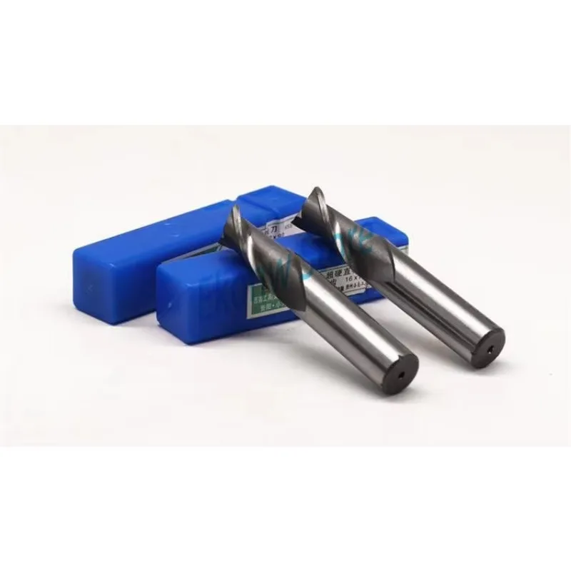 1pc 19mm 20mm 21mm 22mm 24mm 25mm two Two 2 Flute HSS End Mill Cutter CNC Bit Milling Cutter