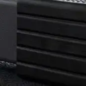 4pcs Square End Cap Foot Cover Protectors For Gym Equipment Fitness Machine Parts Slip Stability Accessories Black