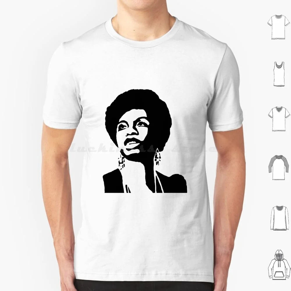 Nina Simone Stencil Piece T Shirt Men Women Kids 6Xl Nina Simone Graffiti Stencil Black And White Nina Simone What Happened