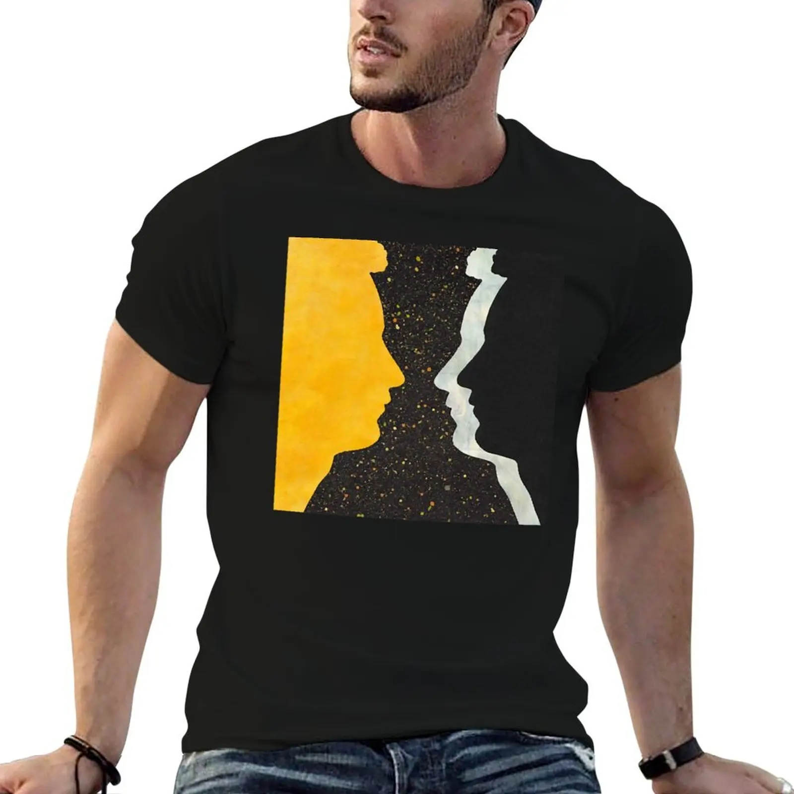 geography T-Shirt T-shirt basique à manches courtes pour hommes