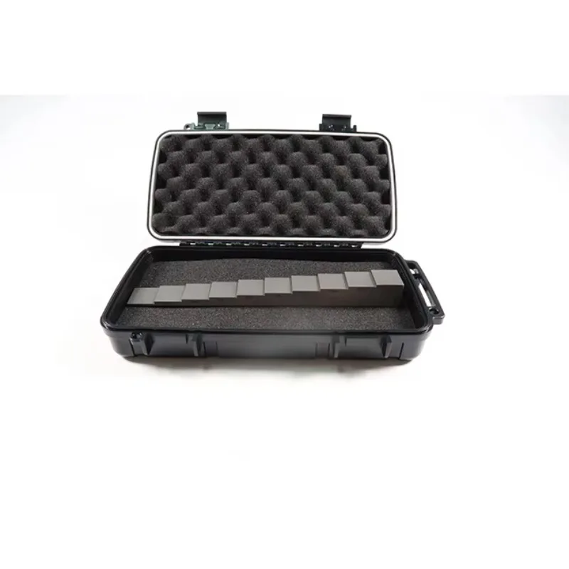 10 Step 2-20mm 1018 Steel Calibration Block Step Wedge for Ultrasonic Thickness Gauge UT block carbon steel