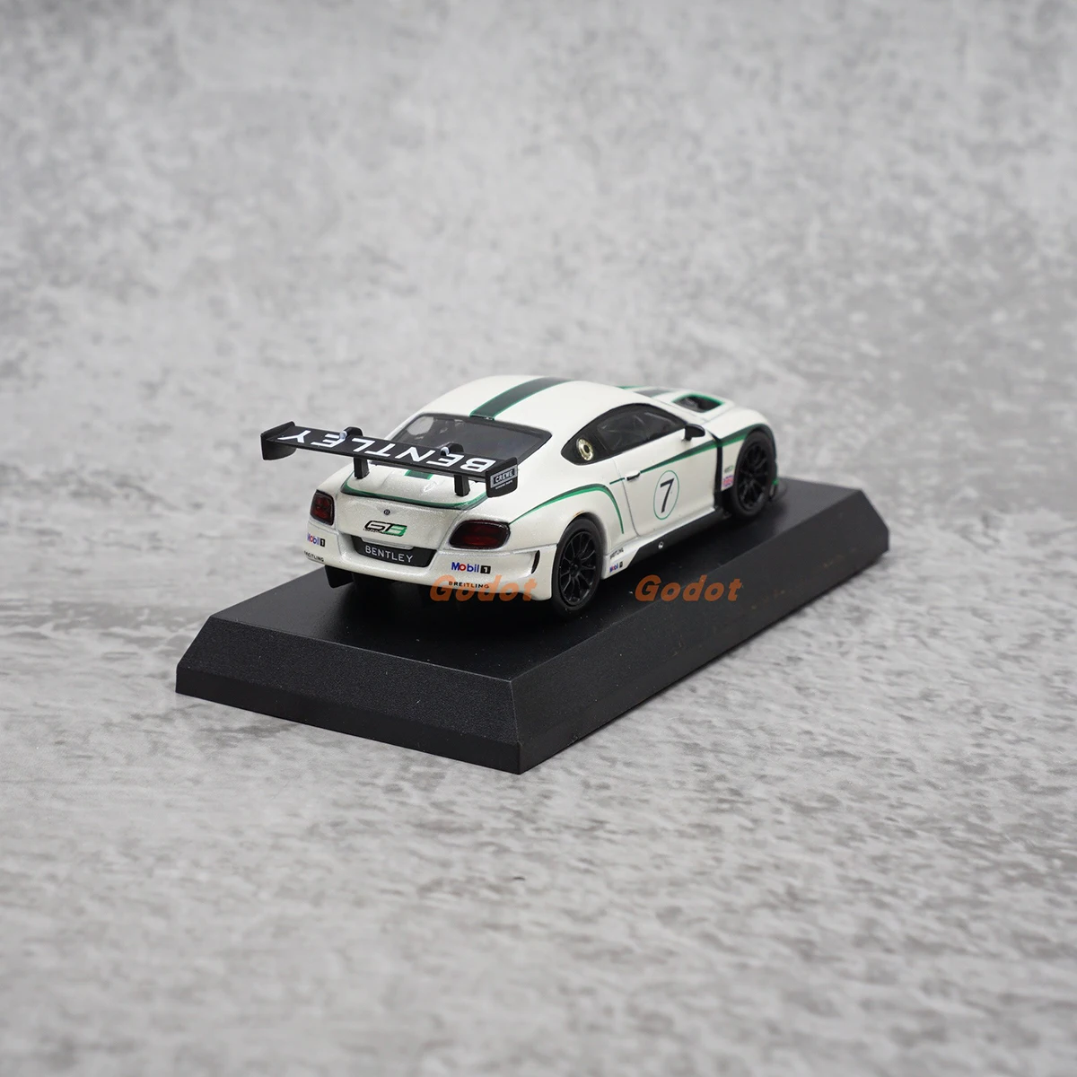 KYOSHO 1:64 Scale Diecast Alloy Bentley Continental GT3 Toys Cars Model Classics Adult Gifts Collection Souvenir Static Display