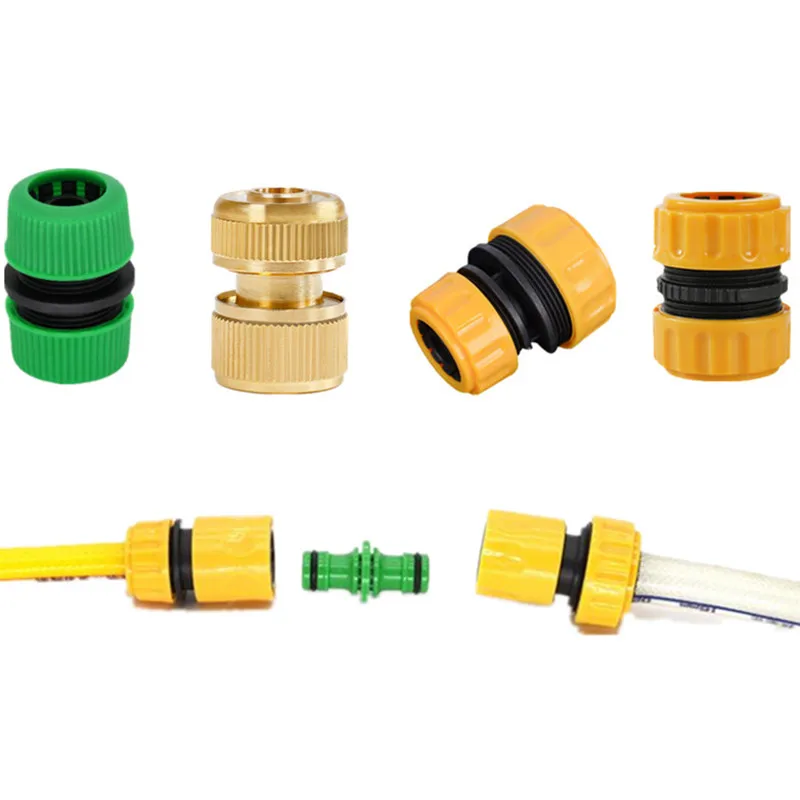 Quick Connect Kit Hose Connector Repair Irrigation Accessories Pipe Extension Connector Home Garden Watering Supplies