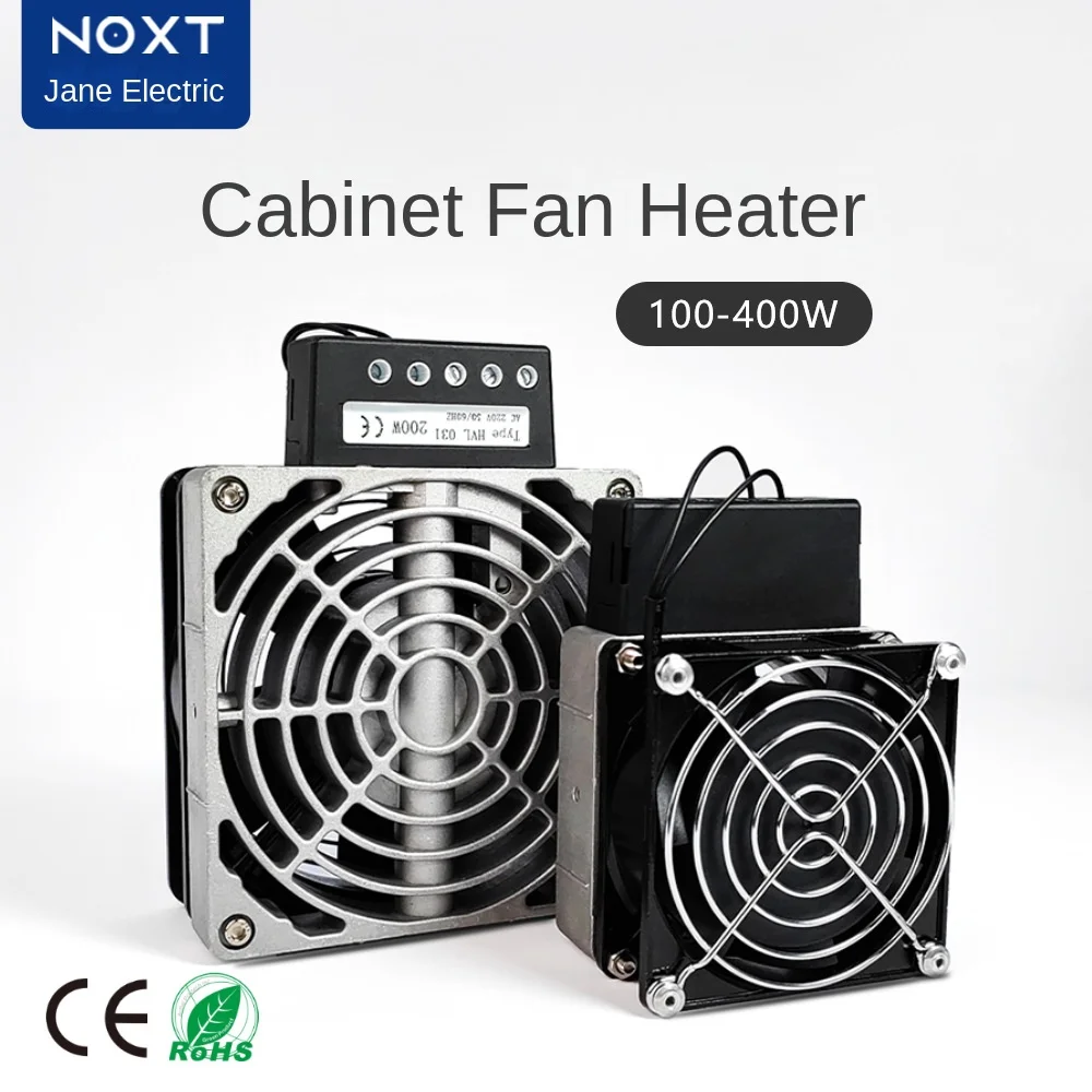Imagem -02 - Aquecedor de Liga de Alumínio Hvl031 Ventilador de Gabinete Gabinete de Controle Temperatura Constante 100w400w 220v