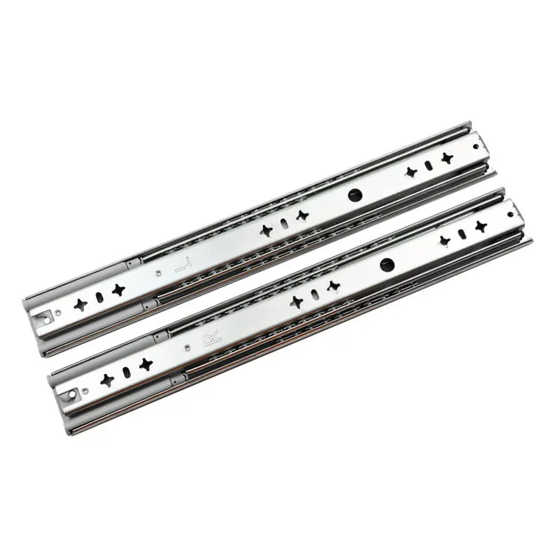 

53 wide three-section heavy-duty slide rail damping buffer drawer track cabinet toolbox modified RV industrial guide rail