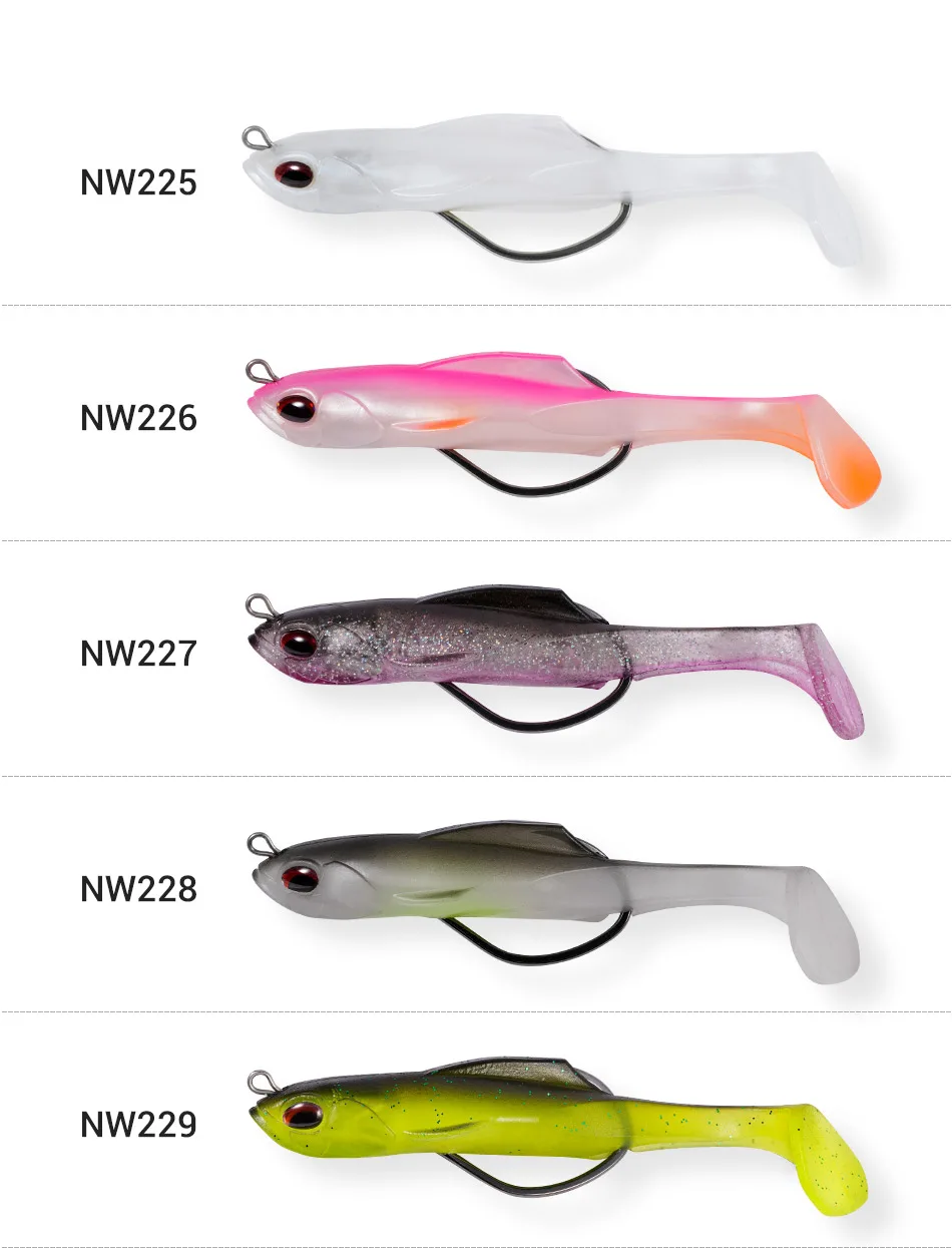 Noeby TPR Swimbait 14 cm 30 g hohler Körper sinkender weicher Köder Barschköder Wobbler dicker Shad-Nadelstinger-Haken Hecht-Bass-Köder – Detail 10