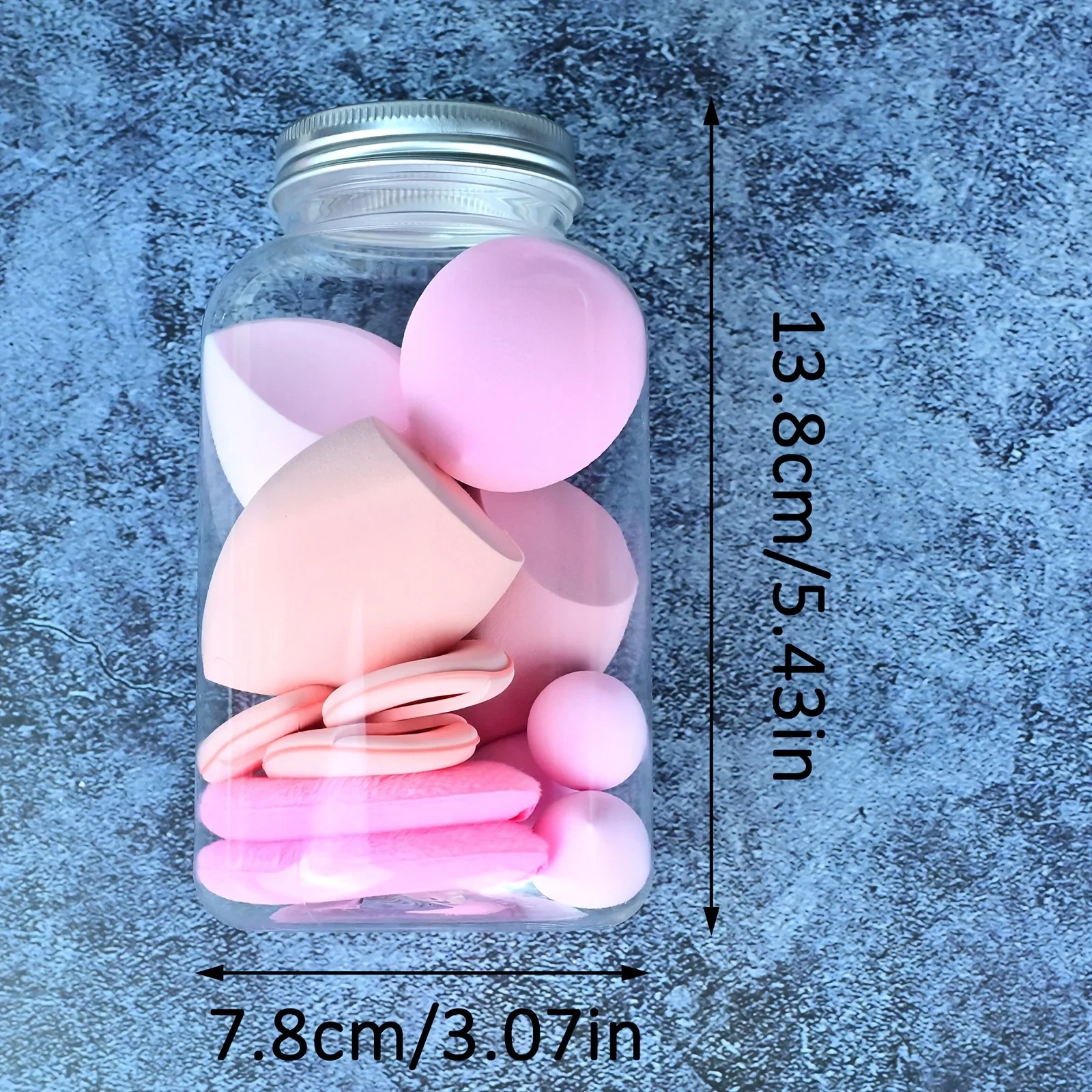 طقم إسفنجة مكياج احترافية مكون من 12 قطعة - 2 مروحة و4 بيض و3 أصابع + 3 خلاطات صغيرة |   كريم أساس ناعم خالٍ من اللاتكس لجميع أنواع البشرة