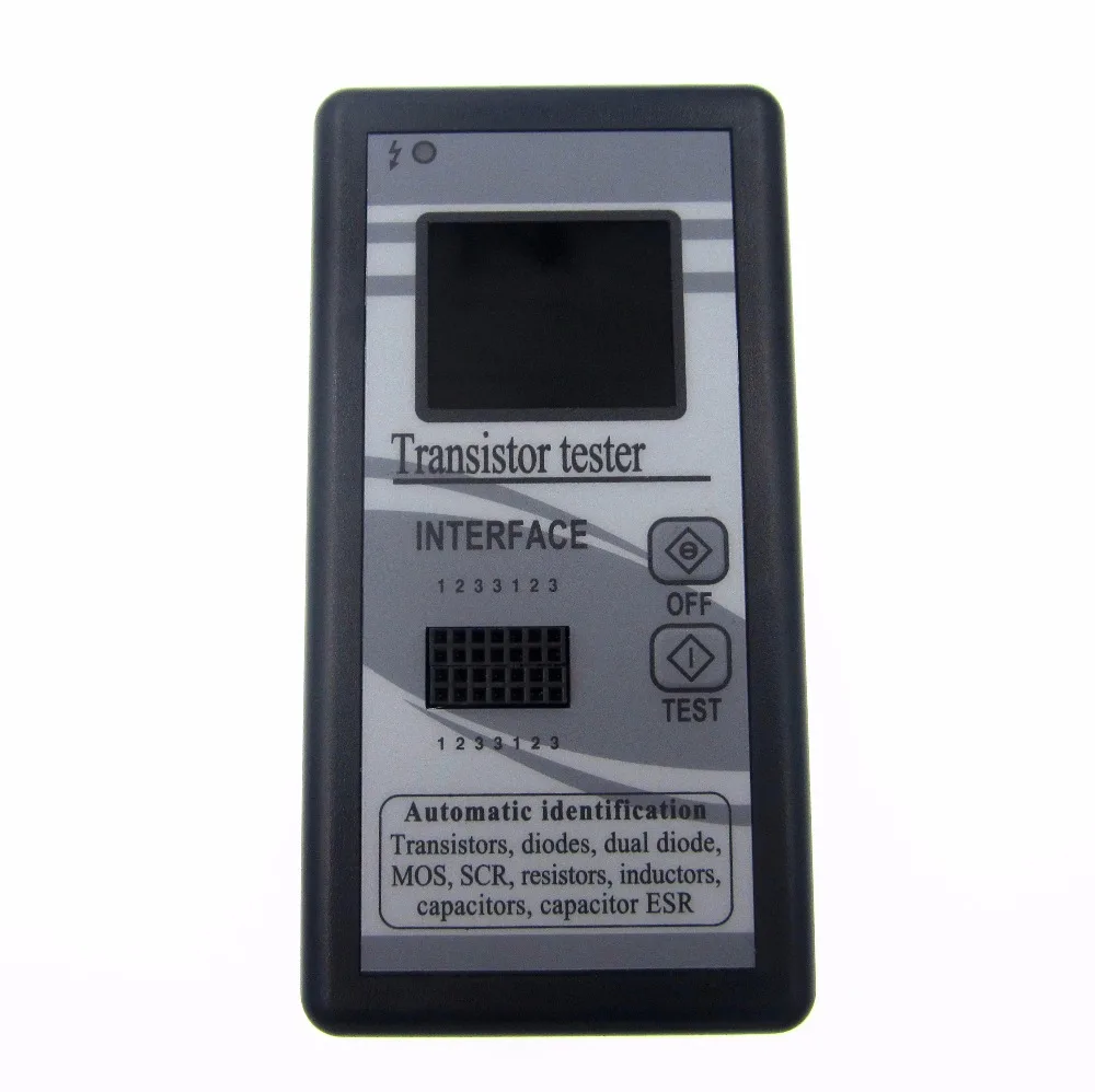 new Multi-purpose Transistor Tester 128*160 Diode Thyristor Capacitance Resistor Inductance MOSFET ESR LCR Meter TF
