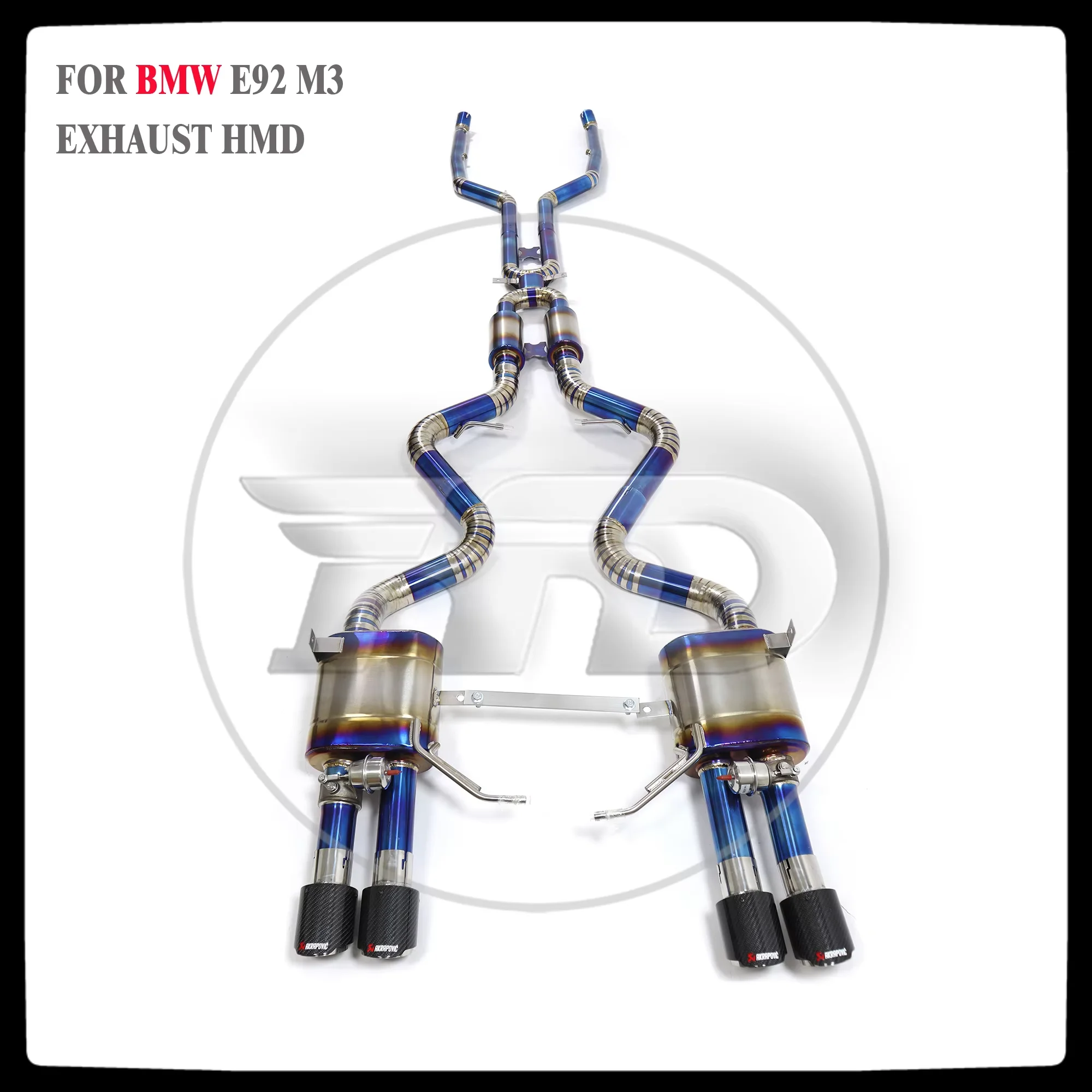 Titanium Alloy Exhaust Catback Is Suitable For BMW M3 E92 Auto Modification Parts Valve Original Factory Agreement