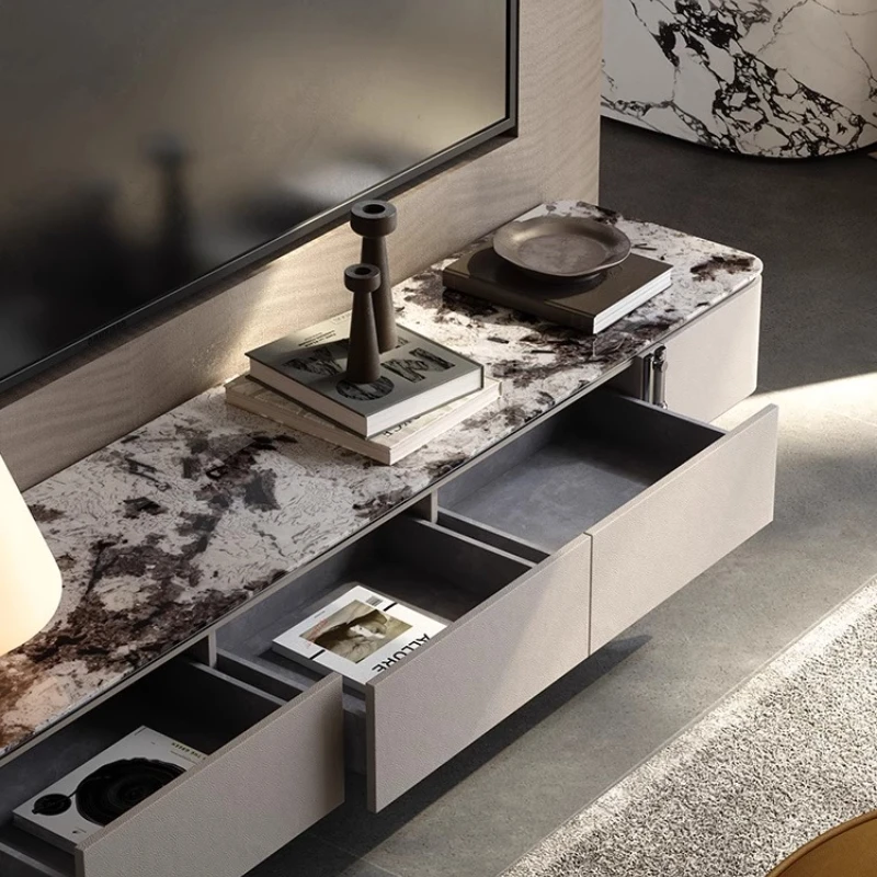 Designer Display TV Cabinet Light Luxury Nordic Living Room Storage Organizer Tv Table Hallway Universal Muebles Furniture