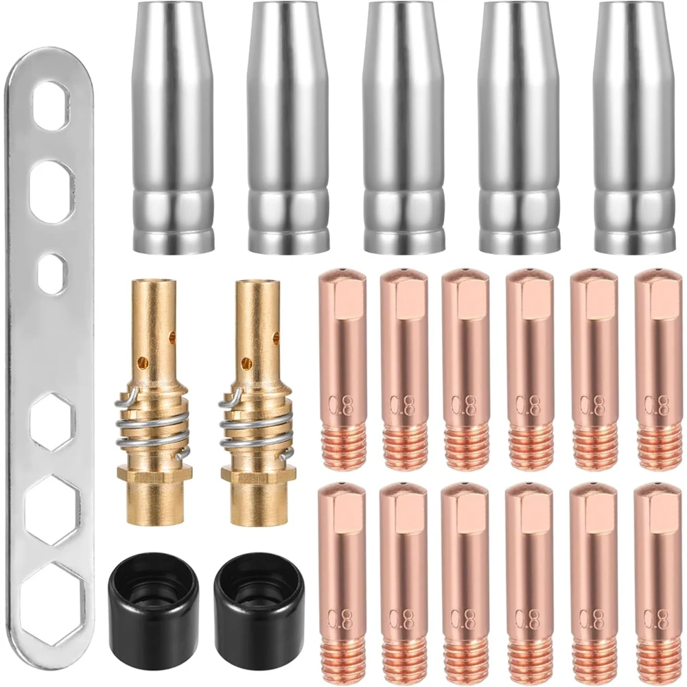 

ABBO-22 Pieces MIG/ Welding Accessories Set, Wear Parts Set For MIG Welding Torch MB15AK