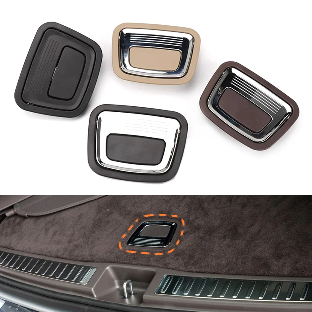 Car Rear Luggage Trunk Boot Mat Floor Carpet Switch Latch Handle For Mercedes BENZ ML GL GLE GLS GLC B Class W166 W292 W253 W247