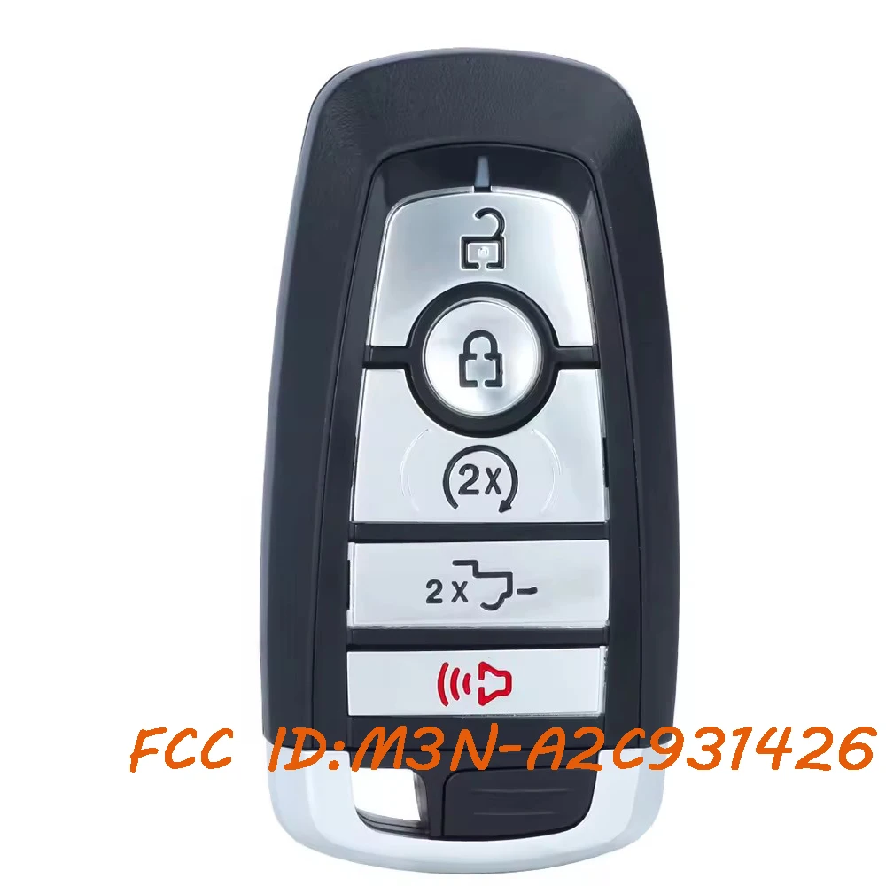 KEYECU M3N-A2C931426 مفتاح بعيد فوب لفورد F-150 F-250 F-350 رابتور 2017 2018 2019 2020 2021 2022 2023 164-R8185 164-R8166 #1