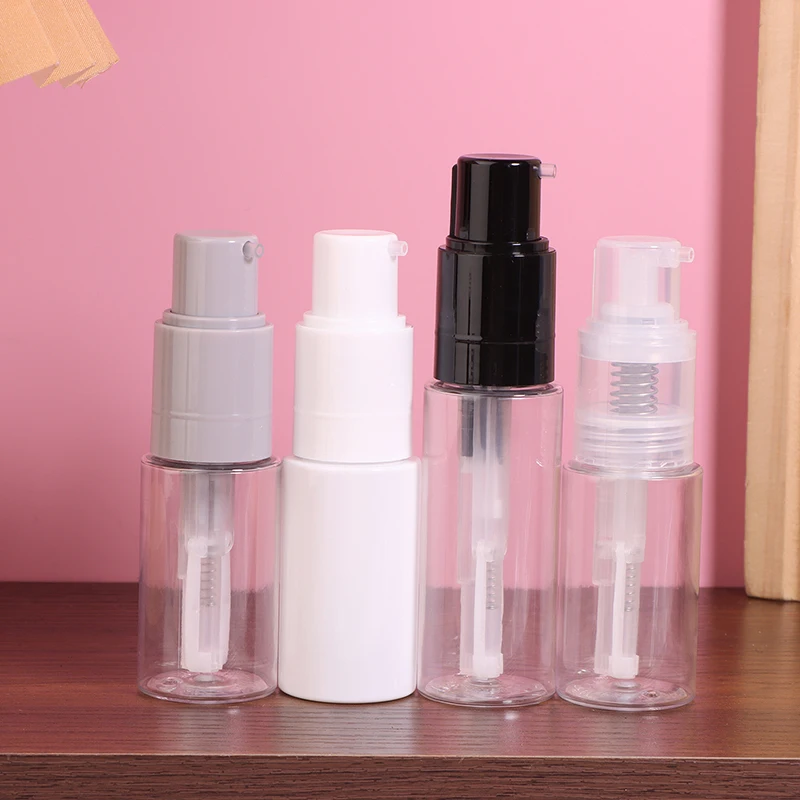 زجاجات رذاذ قابلة لإعادة الملء للسفر، زجاجة رذاذ مسحوق شفافة، موزع مسحوق الطفل، حاوية بلاستيكية قابلة للفصل #6