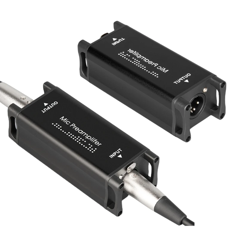 Preamplificador de Micrófono profesional Original MA-1, amplificador para micrófono dinámico y Micrófono de cinta pasiva