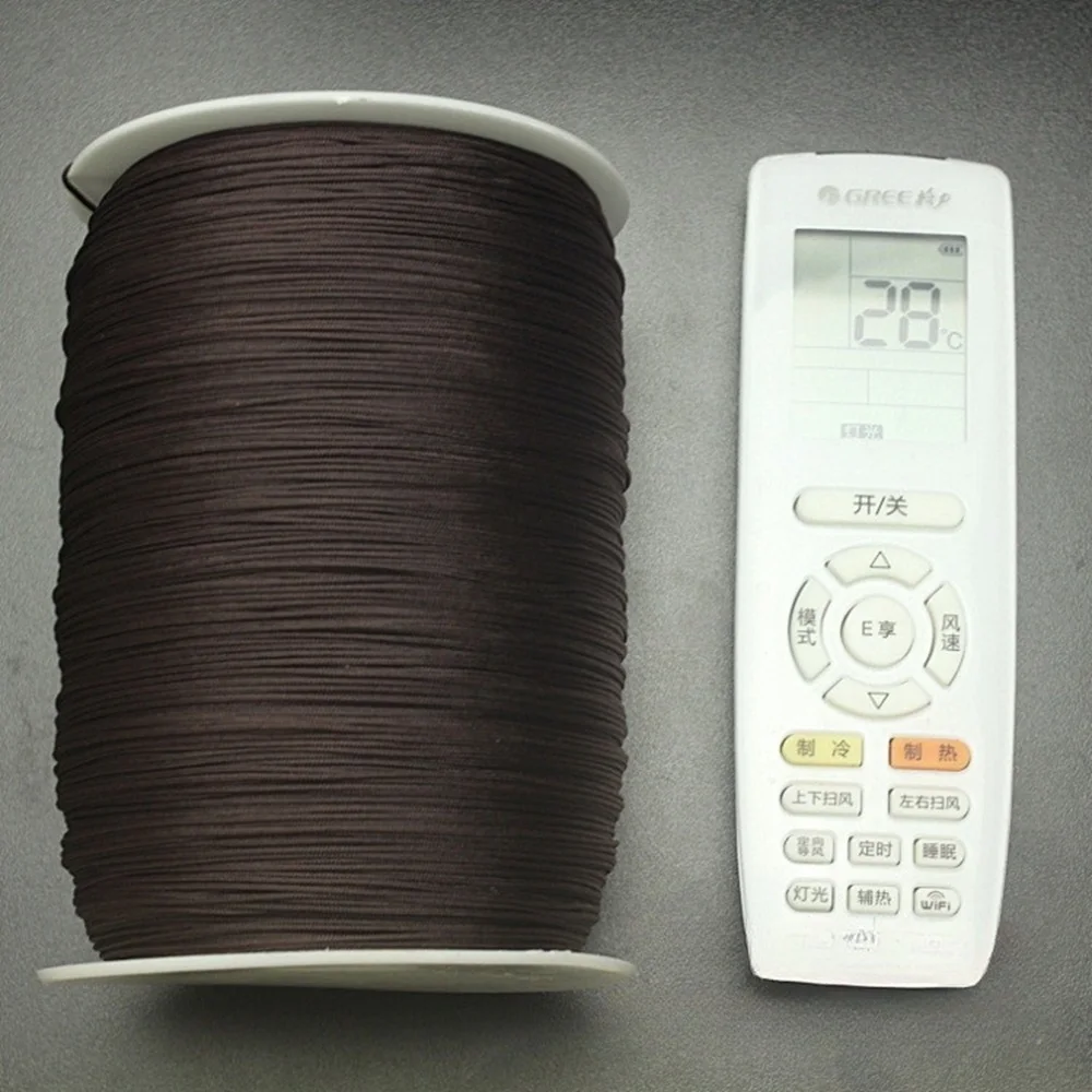 1/1.5/1.8/2.0mm Cotton Braided Woven Rope Twist Line For Jewelry DIY Making String Lanyard Necklace Hanging Cord Wholesale