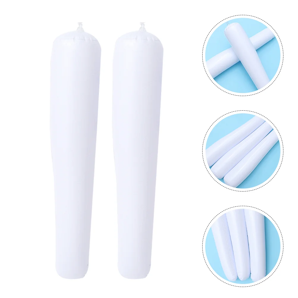 Stivale gonfiabile per stivali Inserti modellanti per scarpe in PVC bianco Supporti per stivali riutilizzabili con valvola di non ritorno Stivale durevole