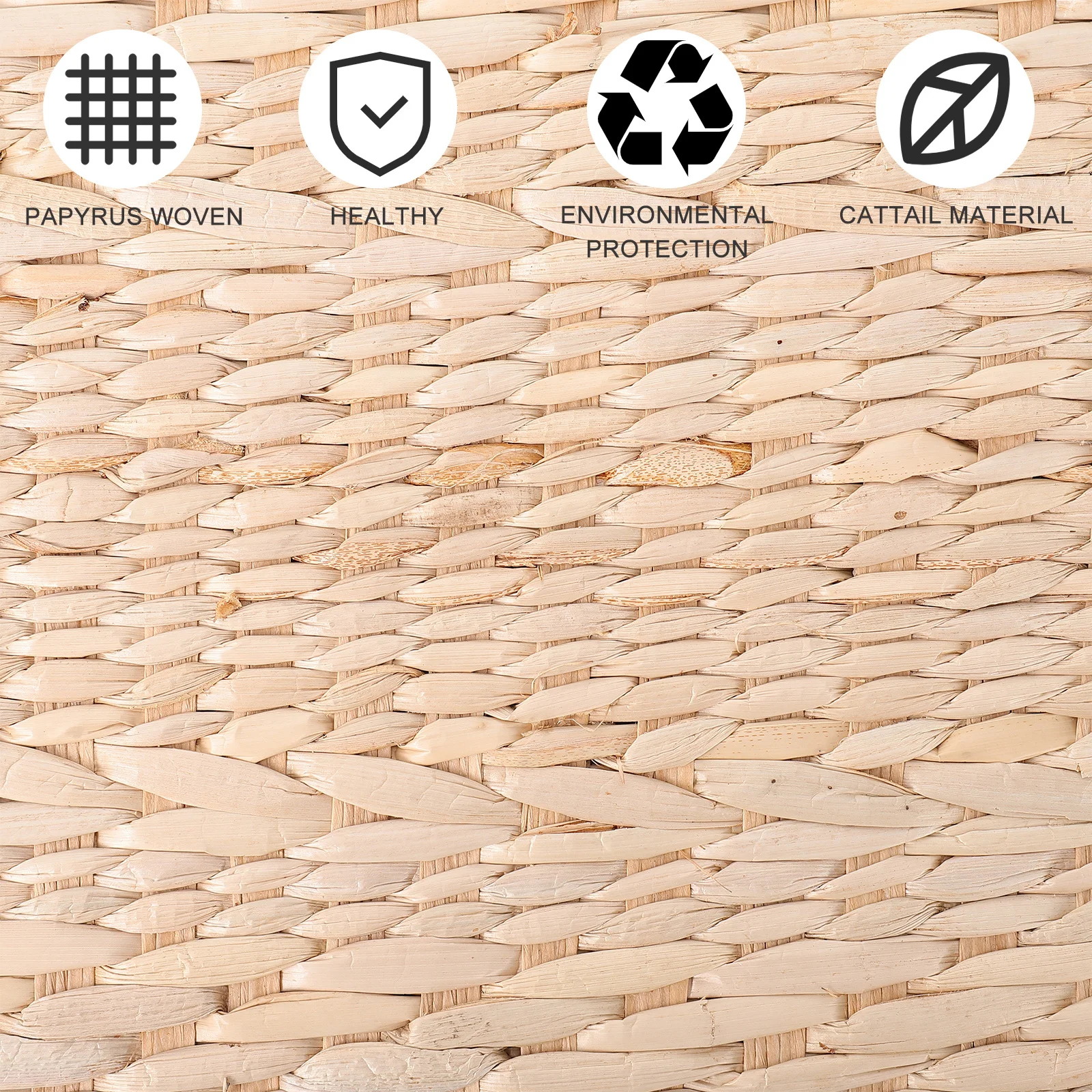 

1pc Straw Seat Mat Hand-Made Woven Grass Pad For Yoga Meditation Photography Decor Indoor Use Square Design