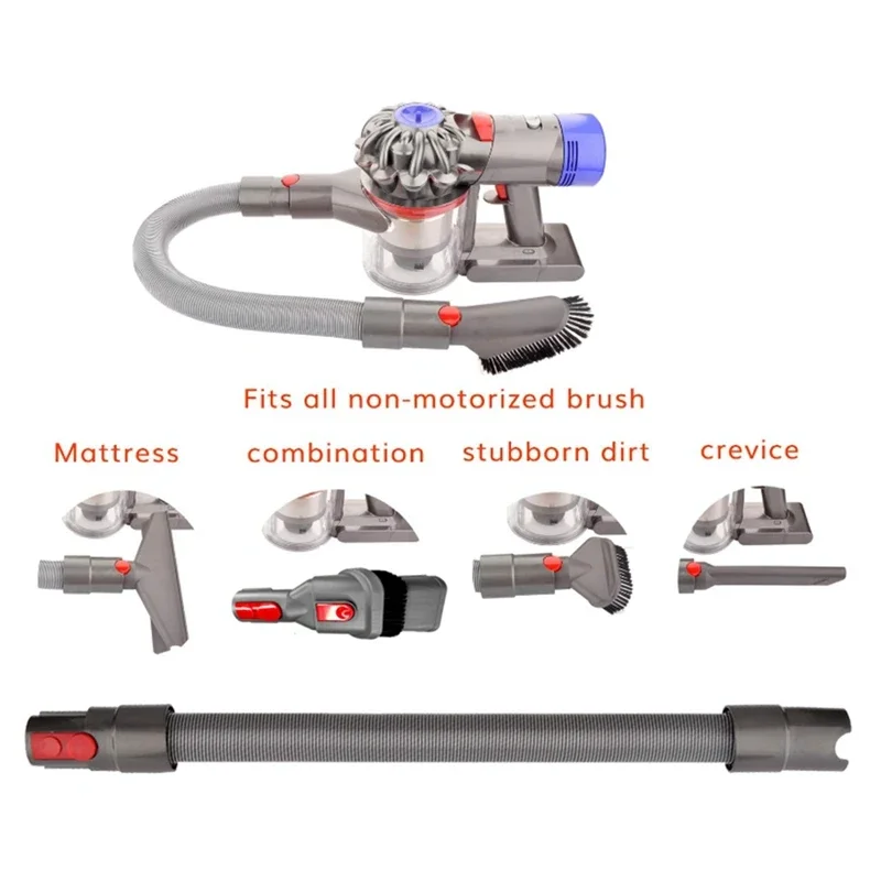 Для Dyson V7 V8 V10 V11 V15 Absolute Detect пылесосы для животных, инструмент для чистки щелей для домашней уборки автомобиля, прочный