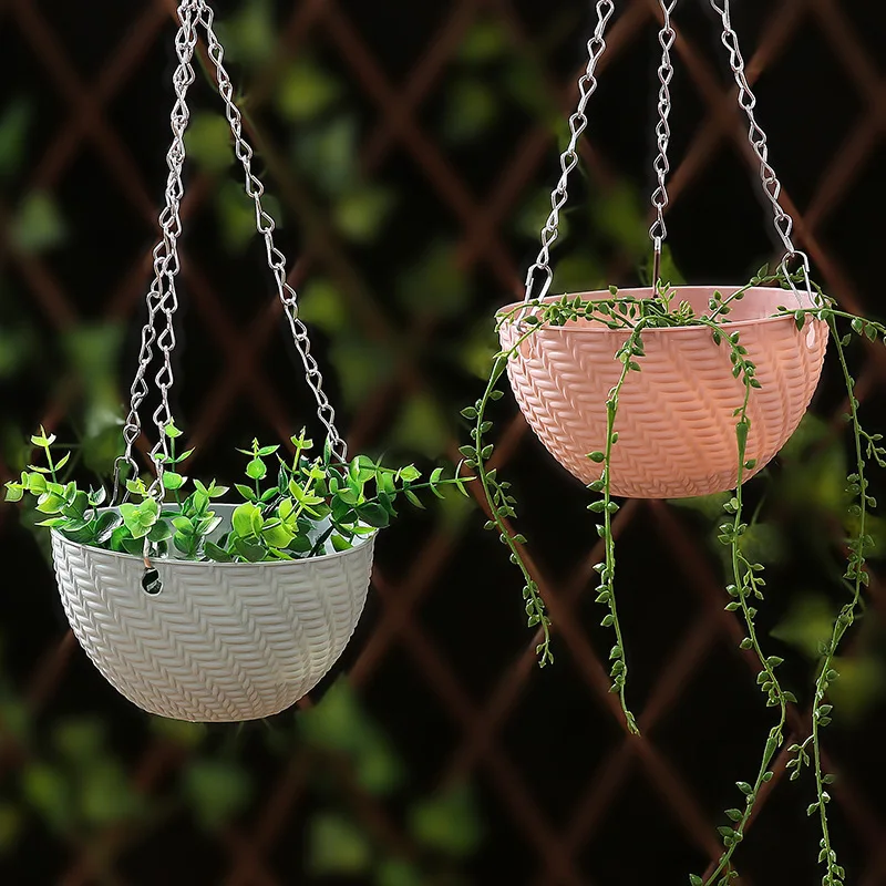 Hanging succulent plant hanging orchid flower pot aerial cultivation Clivia flower pot household green plant