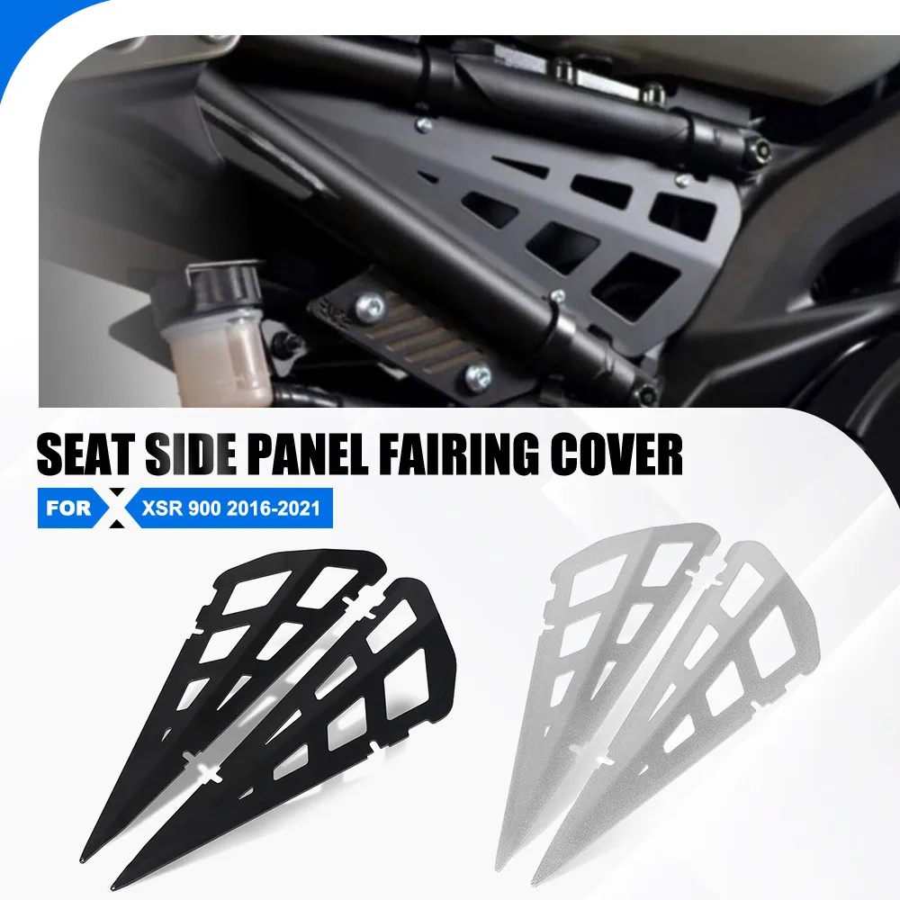

MT09 XSR900 Abarth MT-09 FZ09 Seat Side Panel Fairing Cover Frame Guard For Yamaha XSR 900 2016-2021 Frame Cover Guard Protector